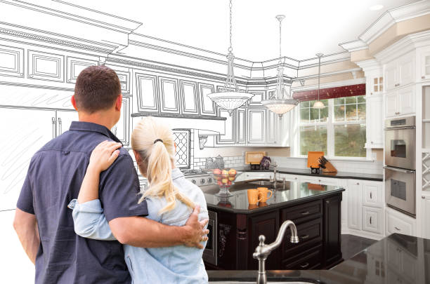 Professional Kitchen Flooring technician working in Monticello, FL